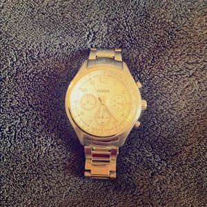 Fossil Stainless Steel Boyfriend Watch